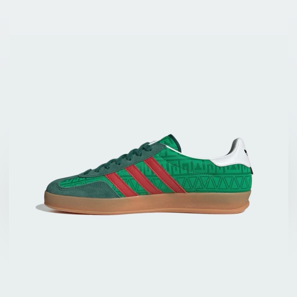 🇲🇽 Adidas Originals [8.5] Mexico World Cup Nations Gazelle “Green/Red” IH9647